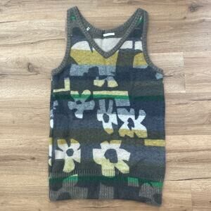 Chloe vintage Mohair Sweater vest dress Small